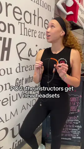 Out with the old in with the new 😂 #fyp #tiktoktuesday #cyclebar #Fitness #headsets 