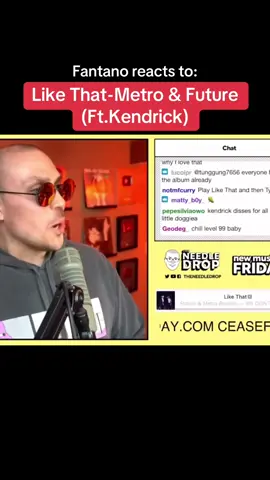Still a Banger 🔥@TheNeedleTok #metro #likethat #future #kendrick #fantano #reacts #fyp 