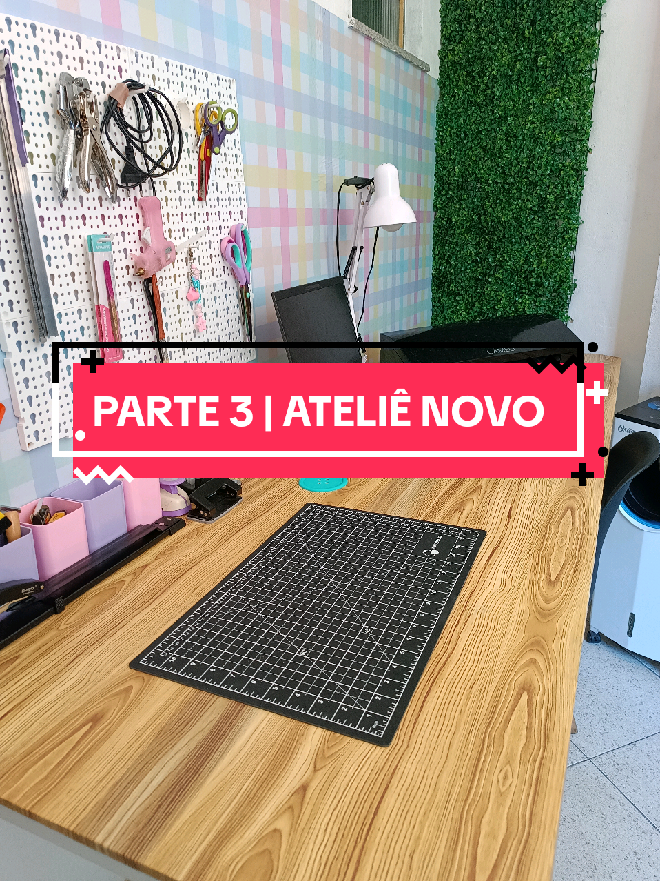 PARTE 3 | ATELIÊ NOVO ✨ #vaiprofy #vaiprafy #fypp #fyppp #fyppage #papelariapersonalizada #atelie #reformando 
