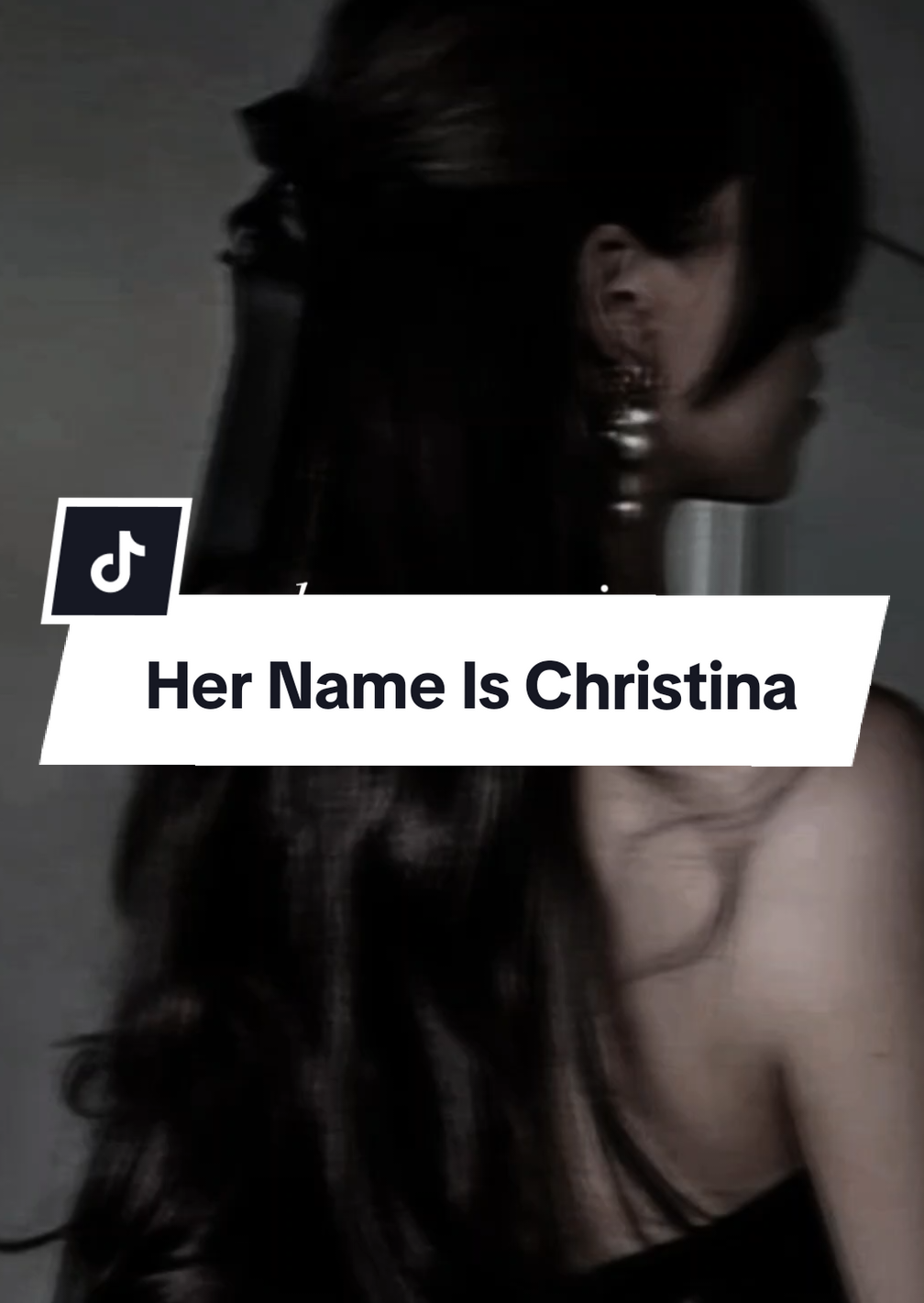 didn't see one with mine, so I made it 💜👻 is your name Christina? #hernameis #hername #darkacademia #aesthetic #darkfeminine #introducemyself #myaesthetic  #CapCut 