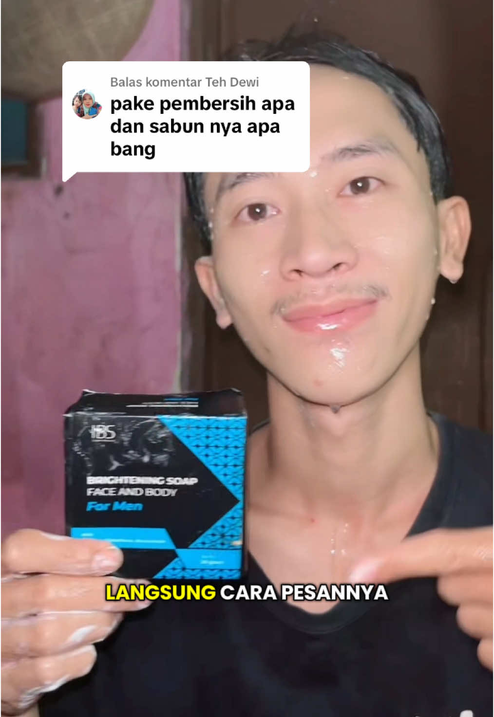 Membalas @Teh Dewi sabun skincare IBS kak , cek di keranjang info pesan