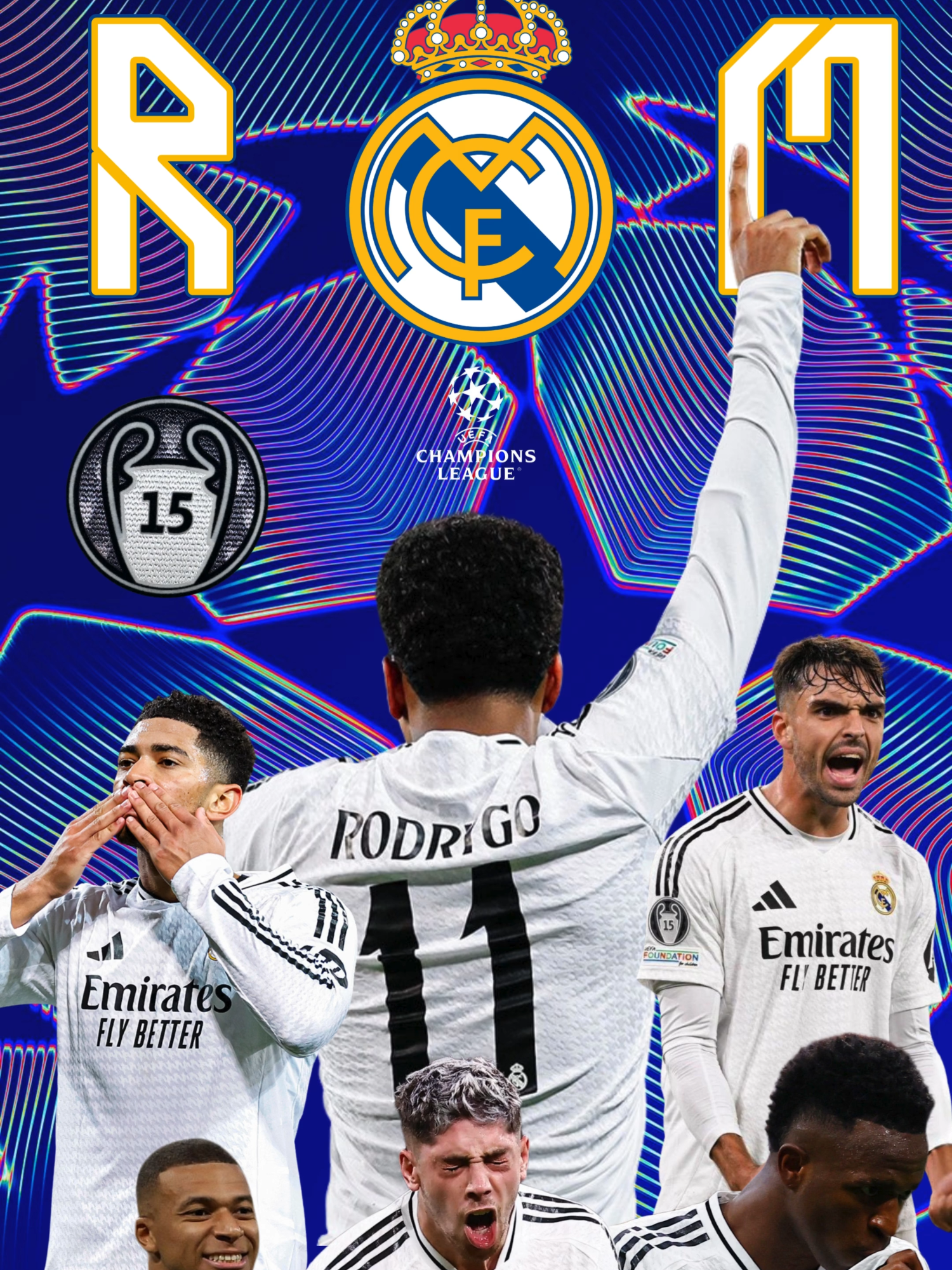 HALA MADRID! #realmadridfc #halamadrid #madrid #madridista #ucl #uefachampionsleague #championsleague #mancity #manchestercity #mbappe #vinijr #rodrygo #halaand #ancelotti #futbol⚽️ #soccertiktok #ronaldo #realmadrid