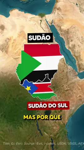 Por que o MAIOR PAÍS DA ÁFRICA 🌍 se DIVIDIU em DOIS? 🤔 Como o SUDÃO DO SUL 🇸🇸 se separou do SUDÃO? 🇸🇩 #Geografia #Geopolítica #História #MapaAnimado #África #Sudão #Curiosidade