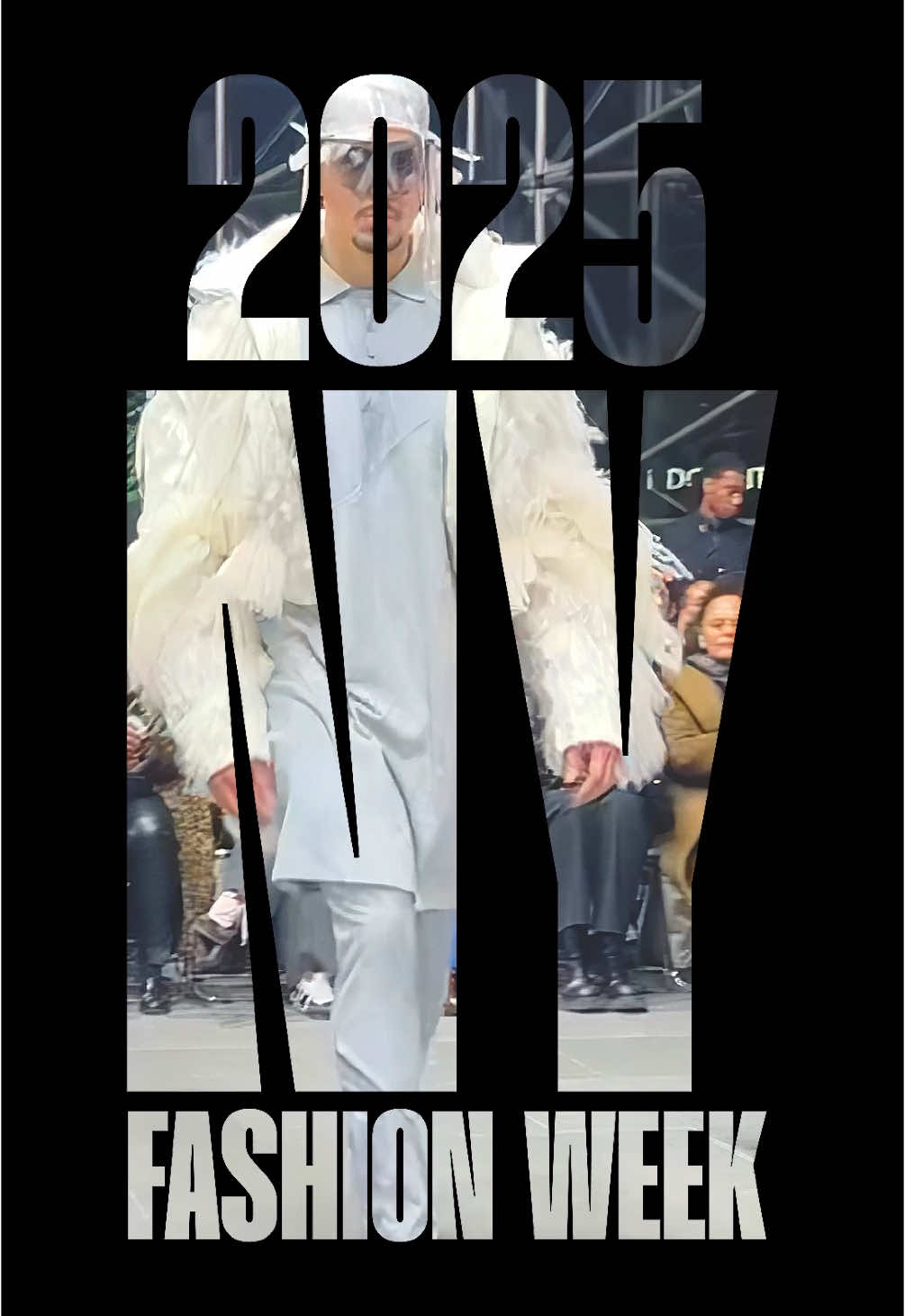 Wierd fashion week?  #fw25 #nyfw #newyork #usa #fashion #models #celebrities #celebritynews #fashiondare #glammyglam #Runway #outfit 