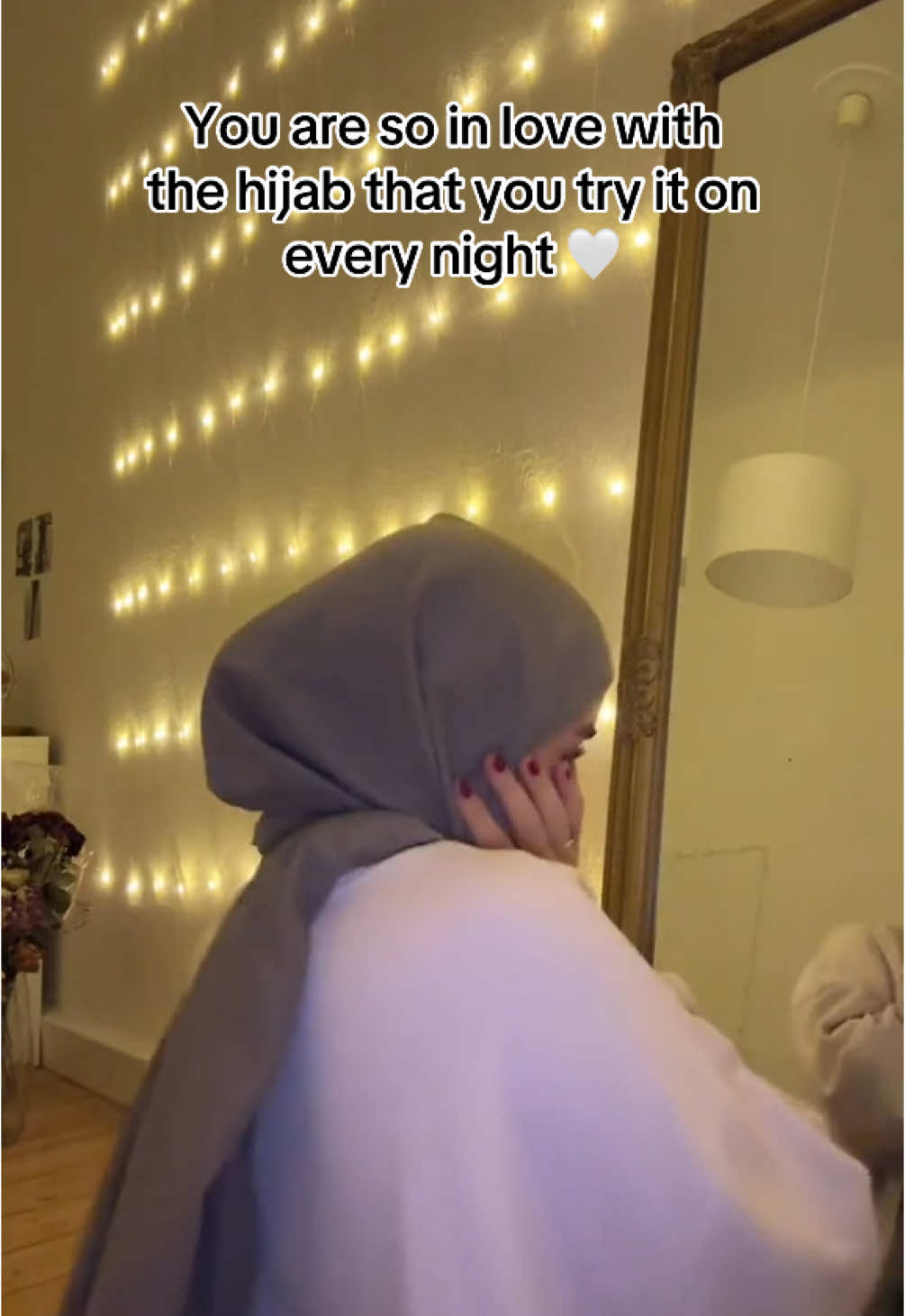 InshaAllah I will wear it soon 🤍 #islam #hijab #islamic_video #islamic #convert #muslim #explore #fypシ゚ #fyp #foryou #fürdich #viral #wentviral 