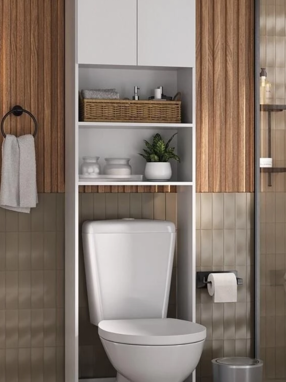 Confira o Armário de Banheiro para Vaso Sanitário com desconto imperdível! Para comprar, Cole o código a seguir na pesquisa do seu app Shopee: ATD-BHD-FUN #armáriodebanheiro  #organizaçãoprática  #decoraçãofuncional  #banheiroorganizado  #promoçãoshope 