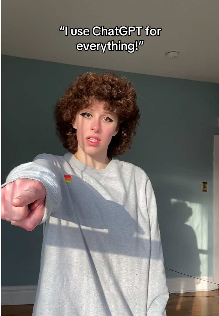 I don’t get why people prefer the Hallucination Machine to Thinking. yesterday my friend and I overheard someone at the library say “how did people ever do this before chatgpt!!!” like girl…with our brains??