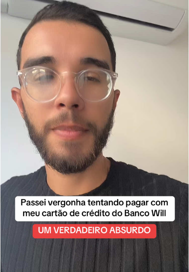 Um absurdo o que o banco Will fez comigo… @willBank #instabilidadebancowill #bancowill #atendimentoaocliente #socialmedj