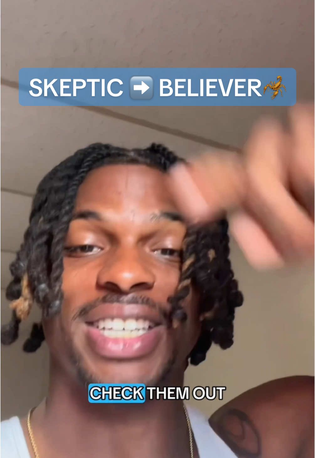 Stay Consistent🦂 The Results will show🫡💙 #homeopathic #bluescorpion #inflammation #relief #pain 