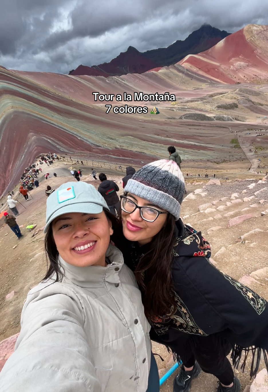 Tour a pa montana 7 colores ⛰️🫶🏻 #montaña7colores #rainbowmontain #cusco #palcoyo #vinincunca 