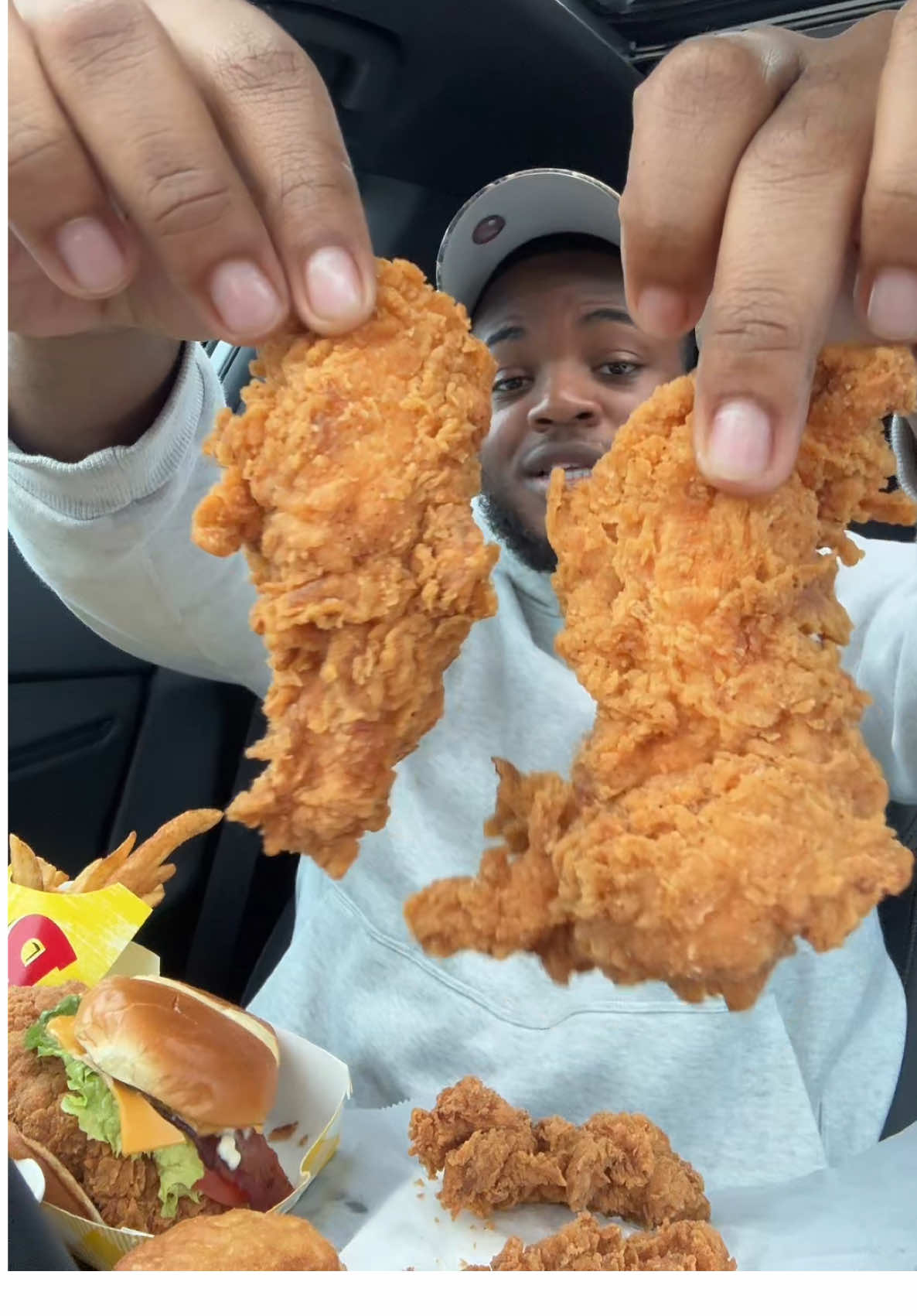 Trying Bojangles for the first time!  #bojangles #fye #foodies #foryo #mukbang #fy #foryoupage 