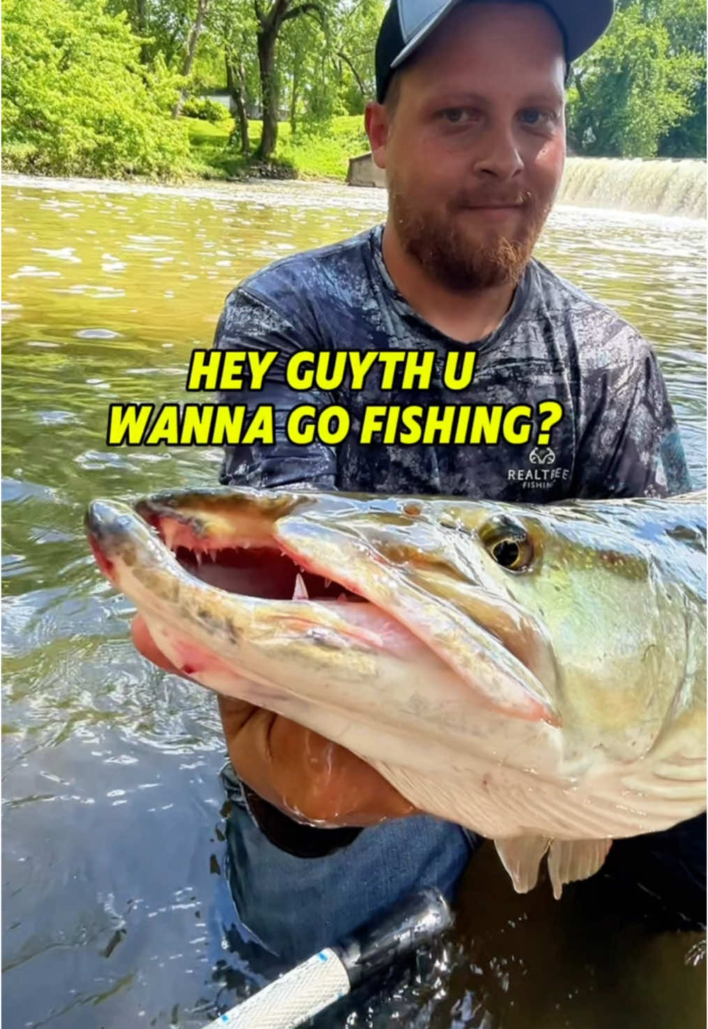 SOMETHING IS WRONG with these MONSTER FISH!!! 🫢🫢🫢 #fishing #fishtok #foryou #fyp 