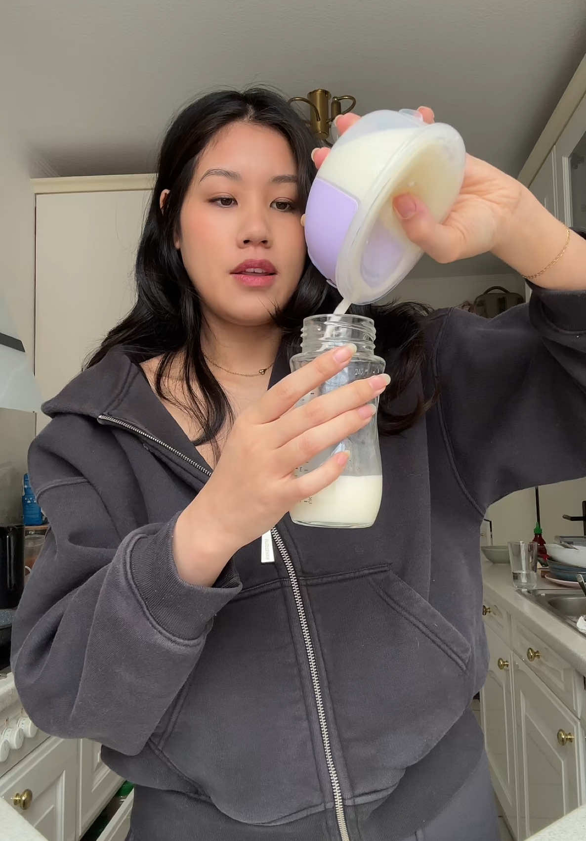 This is the most I’ve ever gotten in 5 minutes 🐮🍼