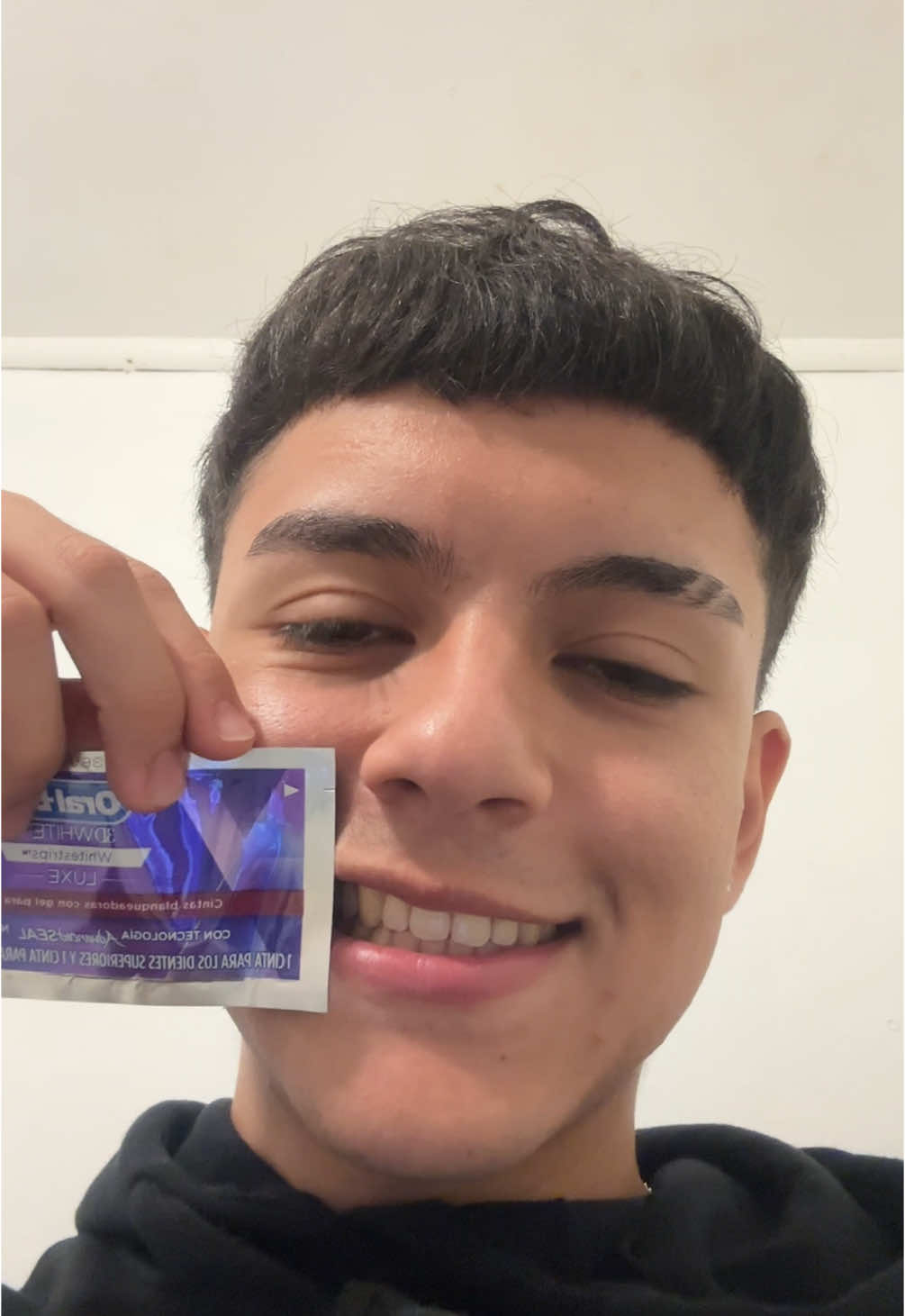 Espero no se me caigan los dientes 