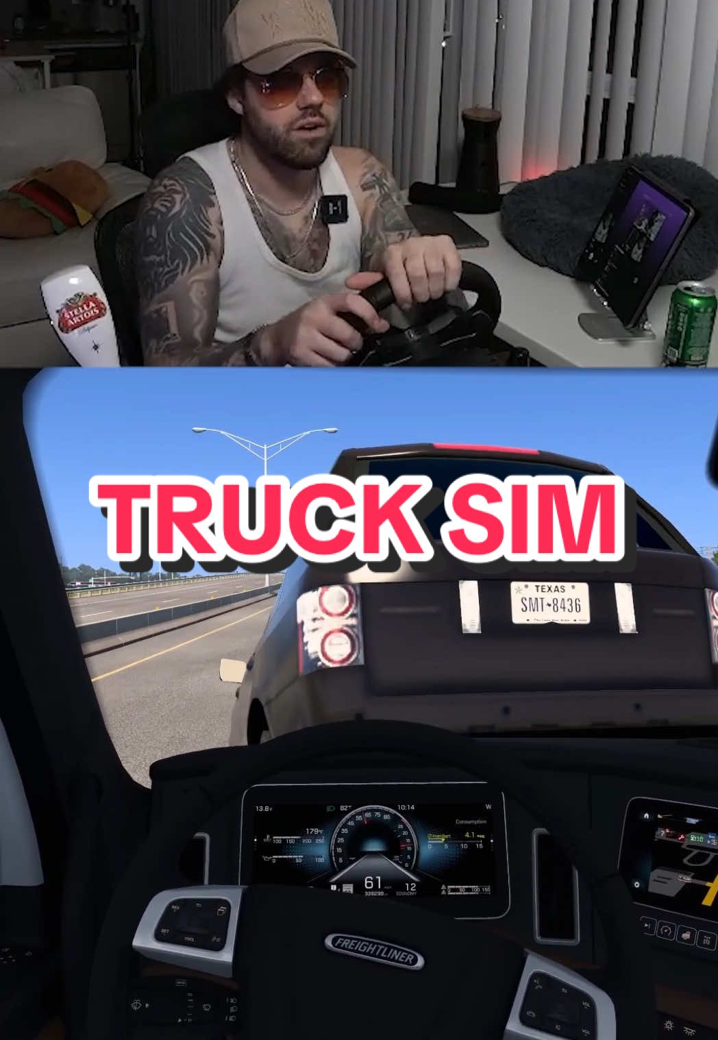 Get out the way 🚛 #americantrucksimulator #gaming #streamer #simracing 