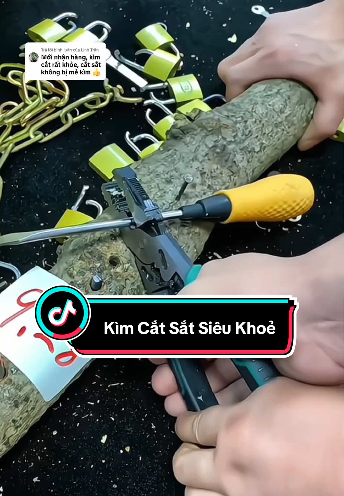 Trả lời @Linh Trần  Kìm Cắt Sắt Siêu Khoẻ #taphoanhapao #kimcat #kimcatsat #kimcatsatsieukhoe 