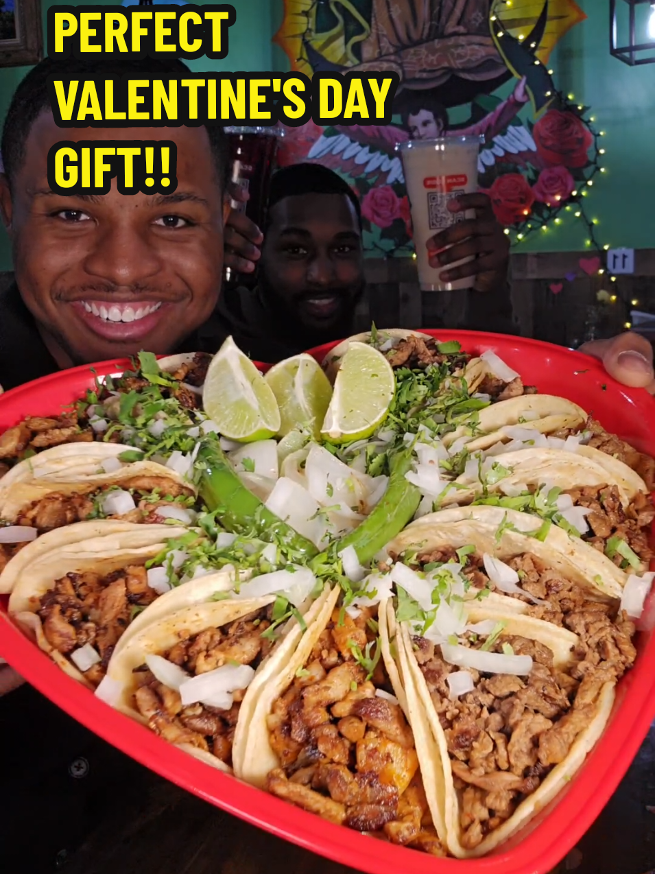 Message @El Zarape to preorder your tray today‼️‼️ #foodreview #foodcritic #tacos #valentine #valentinesdaygift #fyp #parati 