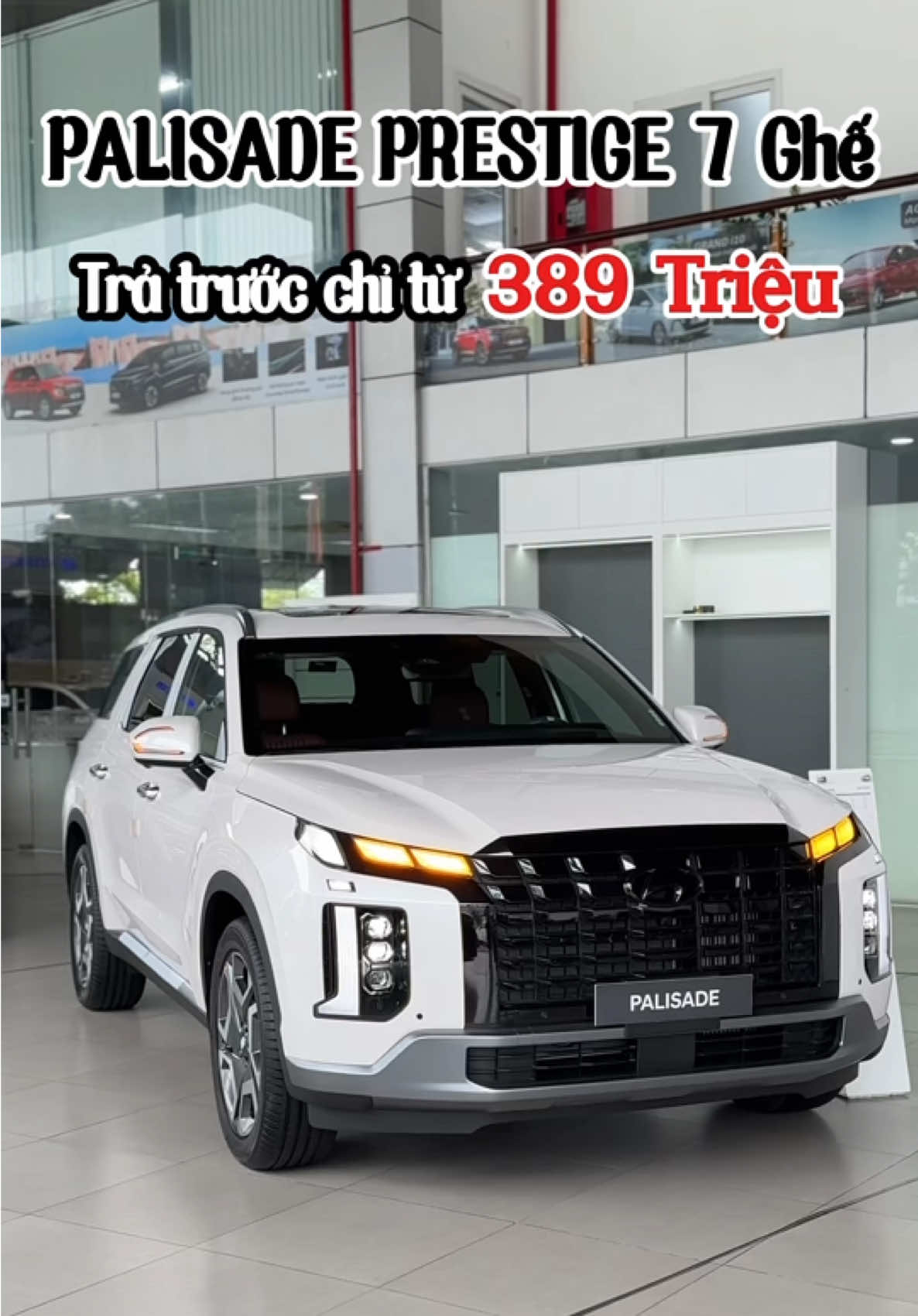 PALISADE PRESTIGE 2025 (7 Ghế) - Xe sẵn giao ngay.  Tham khảo giá, khuyến mãi liên hệ hotline/zalo: 0981.323.080. #HyundaiTayDo #hyundaicantho #hyundai #Palisade #xuhuong #quyhyundai 
