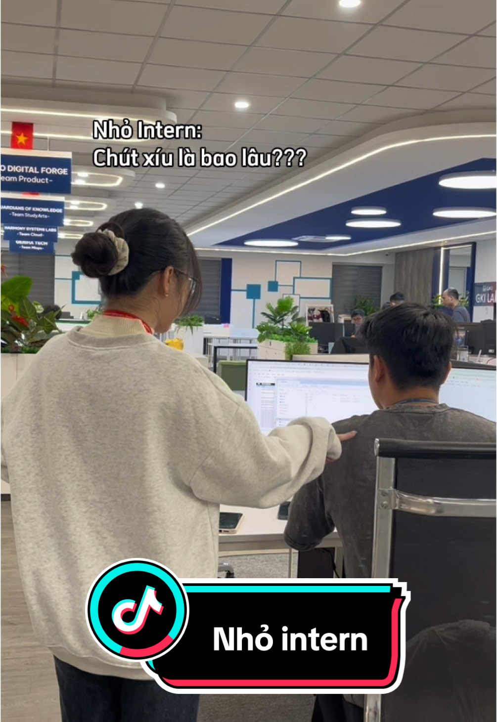 Intern kiểu: anh làm mentor của tui hơi lâu rùi đấy 🤣 #genzdilam #techzen #xuhuong #trending #haihuoc #intern 