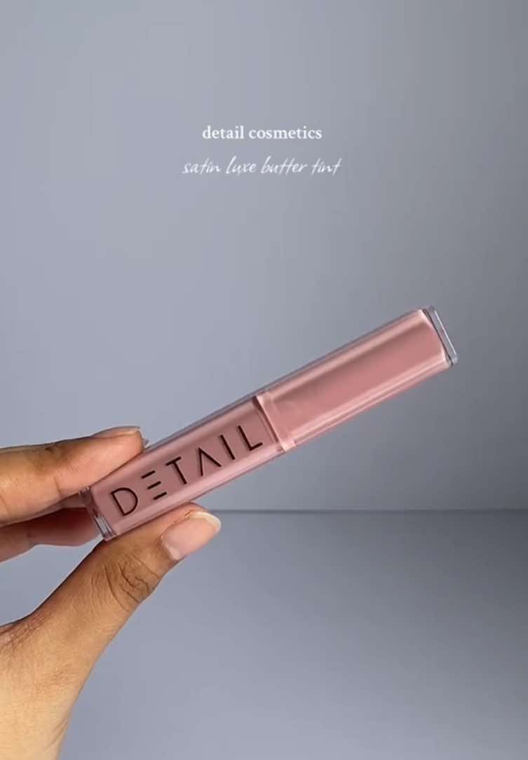i super love this shade ✨ lightweight, non drying & super smooth sa lips 👄  #fyp #detailcosmetics #roselatte #satinluxebuttertint #lipstick #makeup #recommendations #girlythings #trending 