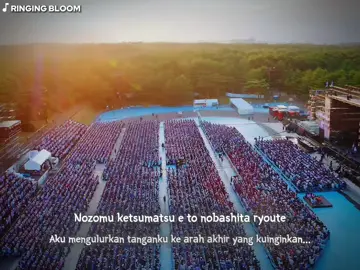 Lagu yang penuh cinta🤍 #ringingbloom #roselia #bandori #lyrics #liveconcert #fyp #beranda 