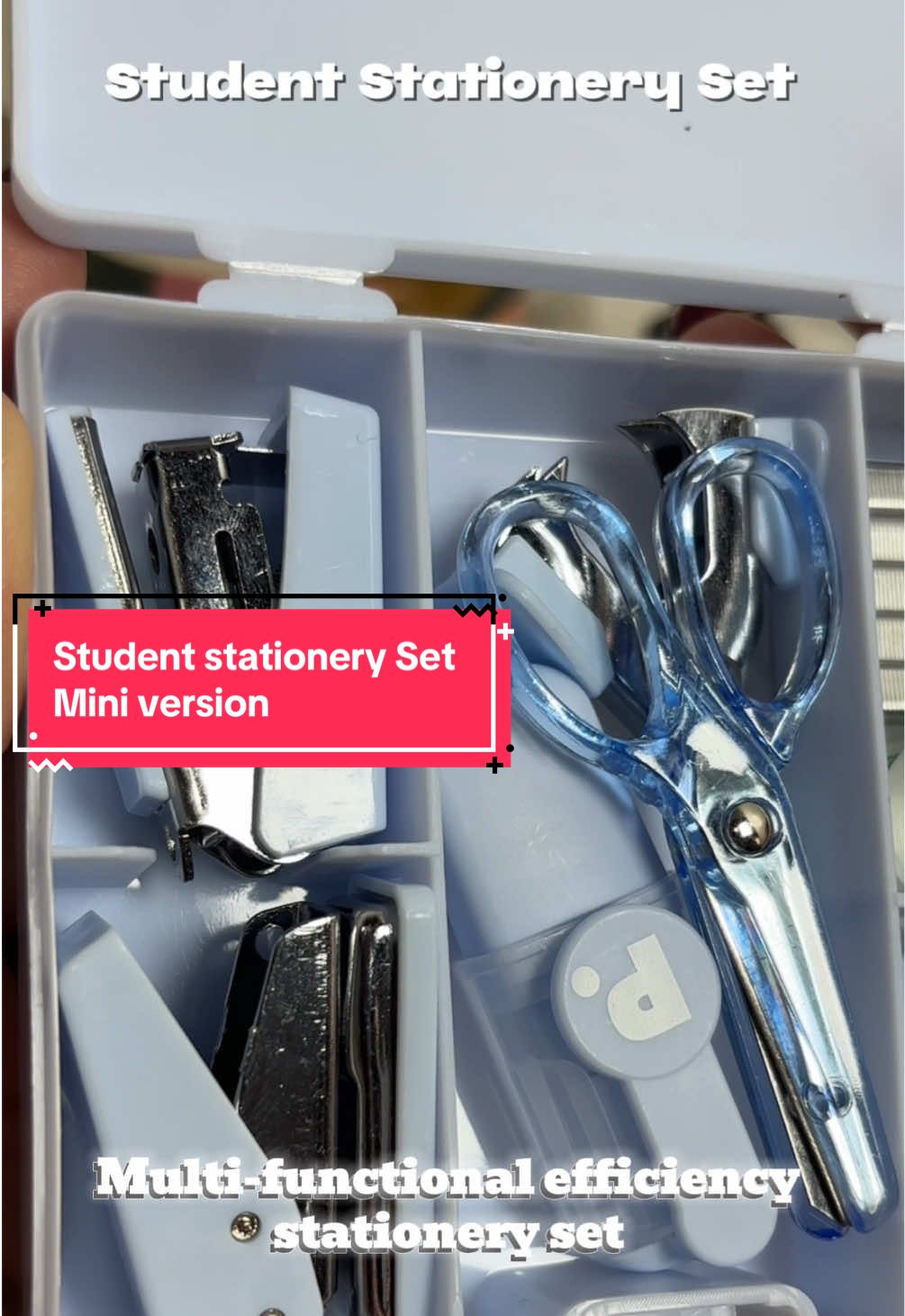 Student tool bix efficiency stationery sets, easy to carry. Must have ng mga students and sa mga nag wowork sa office. #stationery #stationeryaddict #stationerysettools #officesupplies #officetools 
