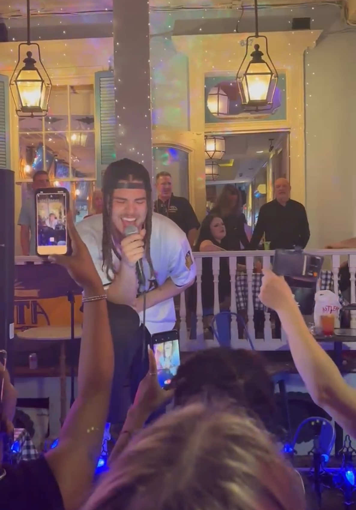 Take me to Church 💙 #jourdanblue #neworleans #bourbonstreet 