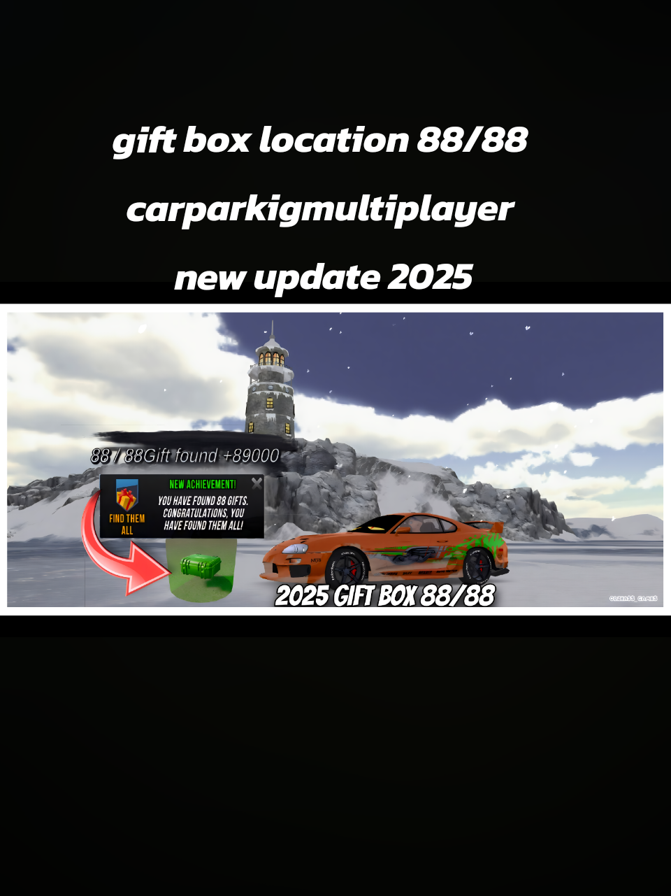 2025 GIFT BOX location 88/88 carparkigmultiplayer new update  #carparkingmultiplayer #olzhass #cpmgifts #cpmgiftbox #cpmguide #cpmnewupdate #fyp #carparkingmultiplayer #carparkingmultiplayerfypシ❤️💞❤️ #carparking #viral #olzhass_games_tiktok #trending #foryou #thinkb4youdo 