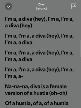#spotify #fulllyrics #music  #divabeyonce #fyp #foryou 