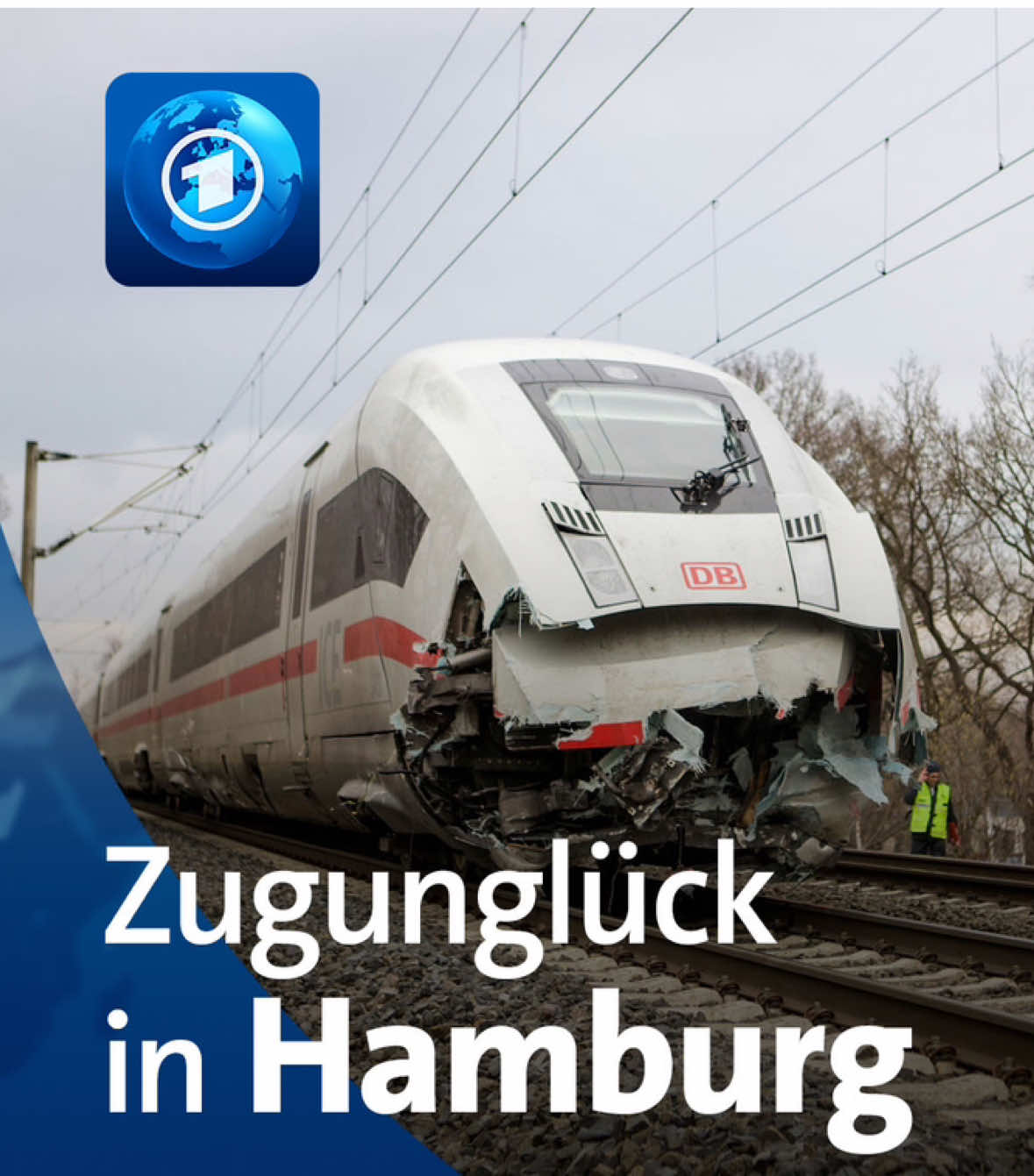 Zugunglück in Hamburg. #kurznachrichten #nachrichten #tagesschau 