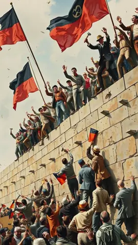 Sự sụp đổ của bức tường Béclin: nước Đức thống nhất #xuhuong #berlinwall #Đức #coldwar #thinhhanh #viral #fyp #trending #History 