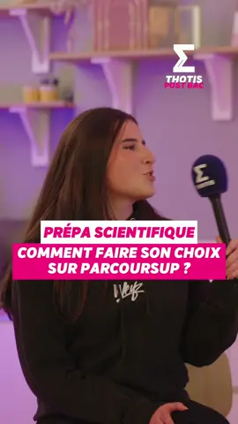 Comment faire son choix entre les différentes prépas scientifiques sur Parcoursup ? 🎓 #parcoursup #orientation #voeuxparcoursup #parcoursup2025 #prépa #prépascientifique #thotis 