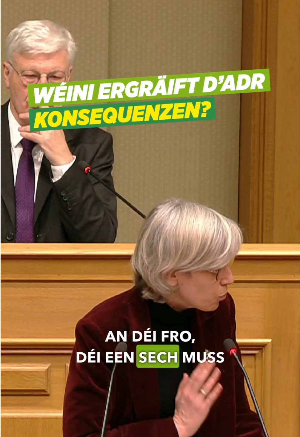 Wéi wäit wäert den Adr nach no riets réckelen? #adr #déigréng #lëtzebuerg @sam.tanson 