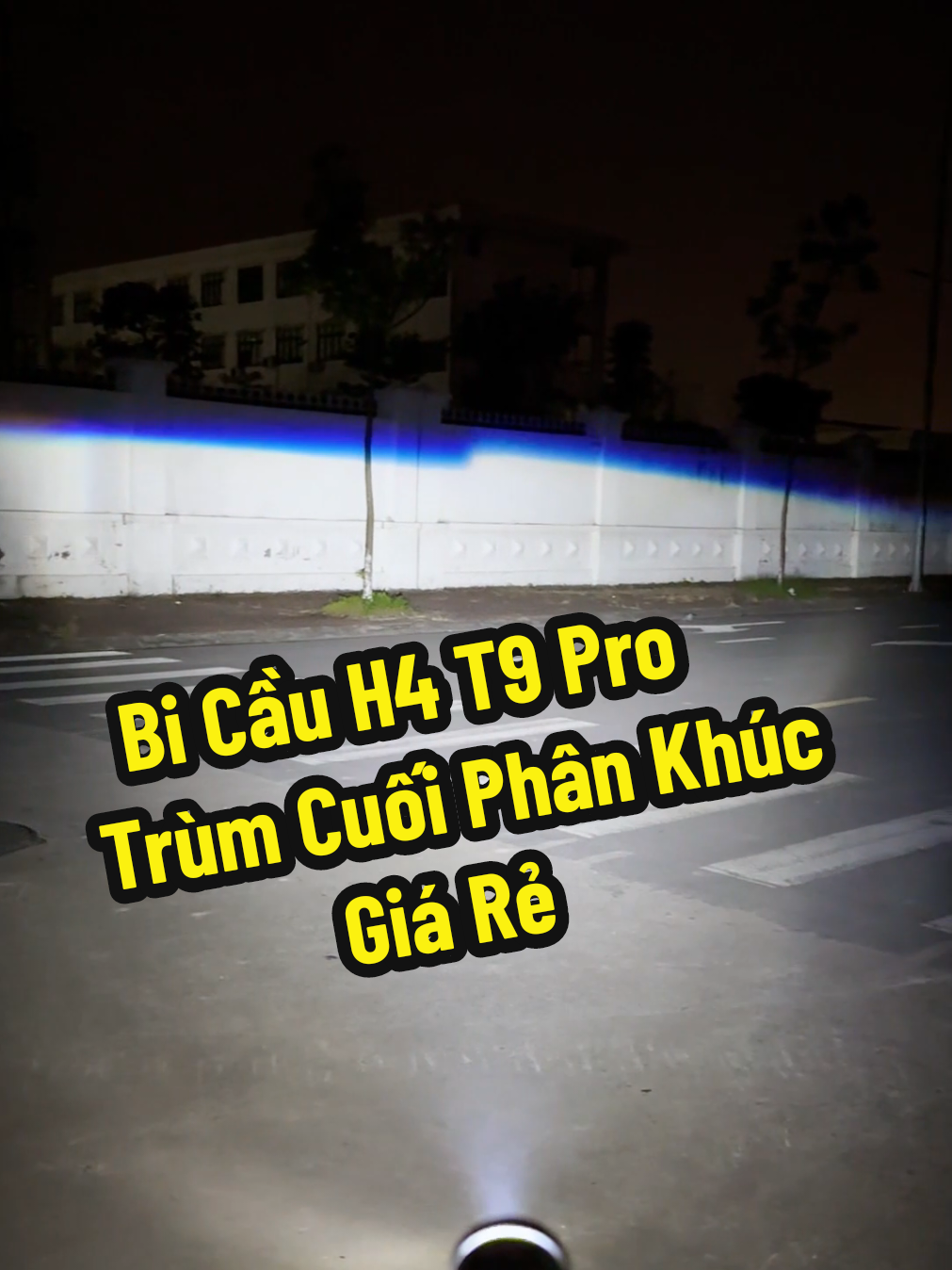 Bi Cầu H4 Phân Khúc Giá Rẻ T9 Pro Zed Light 185k Sáng Quá Trời #bma #bimini #zedlight 