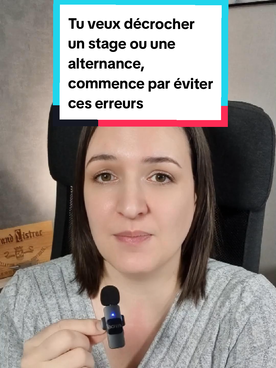 Tu galères à trouver un stage ou une alternance ? Je te partage quelques erreurs courantes à éviter absolument pour séduire les entreprises.  #candidature  #stage #alternance  #recrutement  #entrepreneuriat  #entreprise #mindsetmotivation 