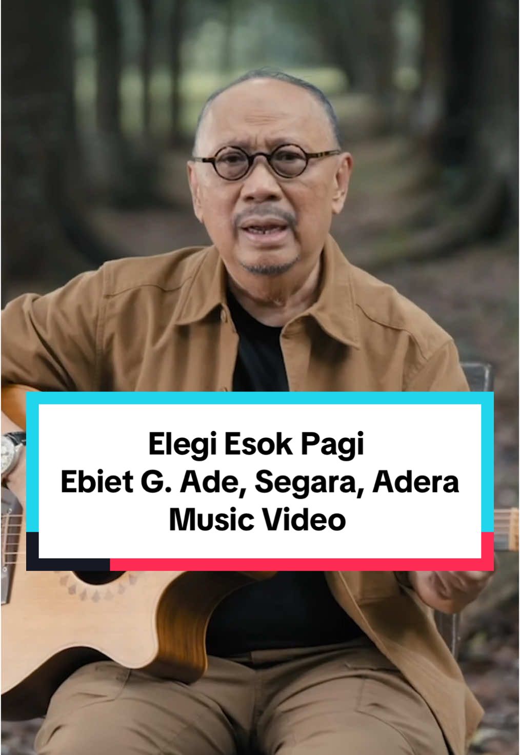 Kolaborasi 2 generasi 🥹💓 sudah tayang Music Video “Elegi Esok Pagi” Ebiet G. Ade, Adera & @Segara Banyu Bening. Selamat menonton ✨ #MusikDiTikTok #ElegiEsokPagi 