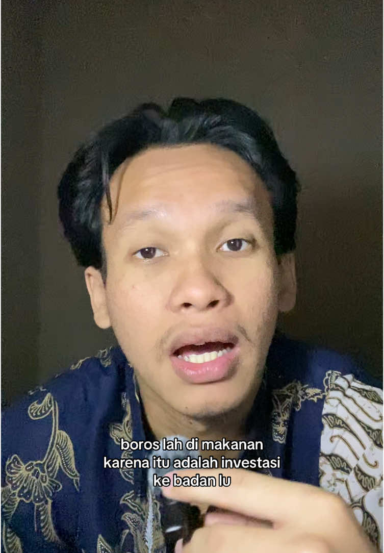 tidak sehat pangkal miskin