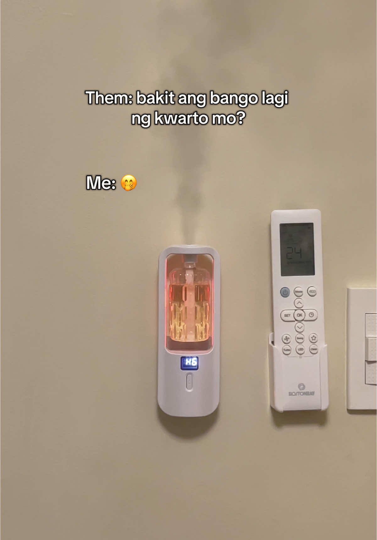 Siguradong amoy hotel kwarto mo dito 🌬️ #airfreshener #roomhumidifier #roomfreshener #roomairfreshener 
