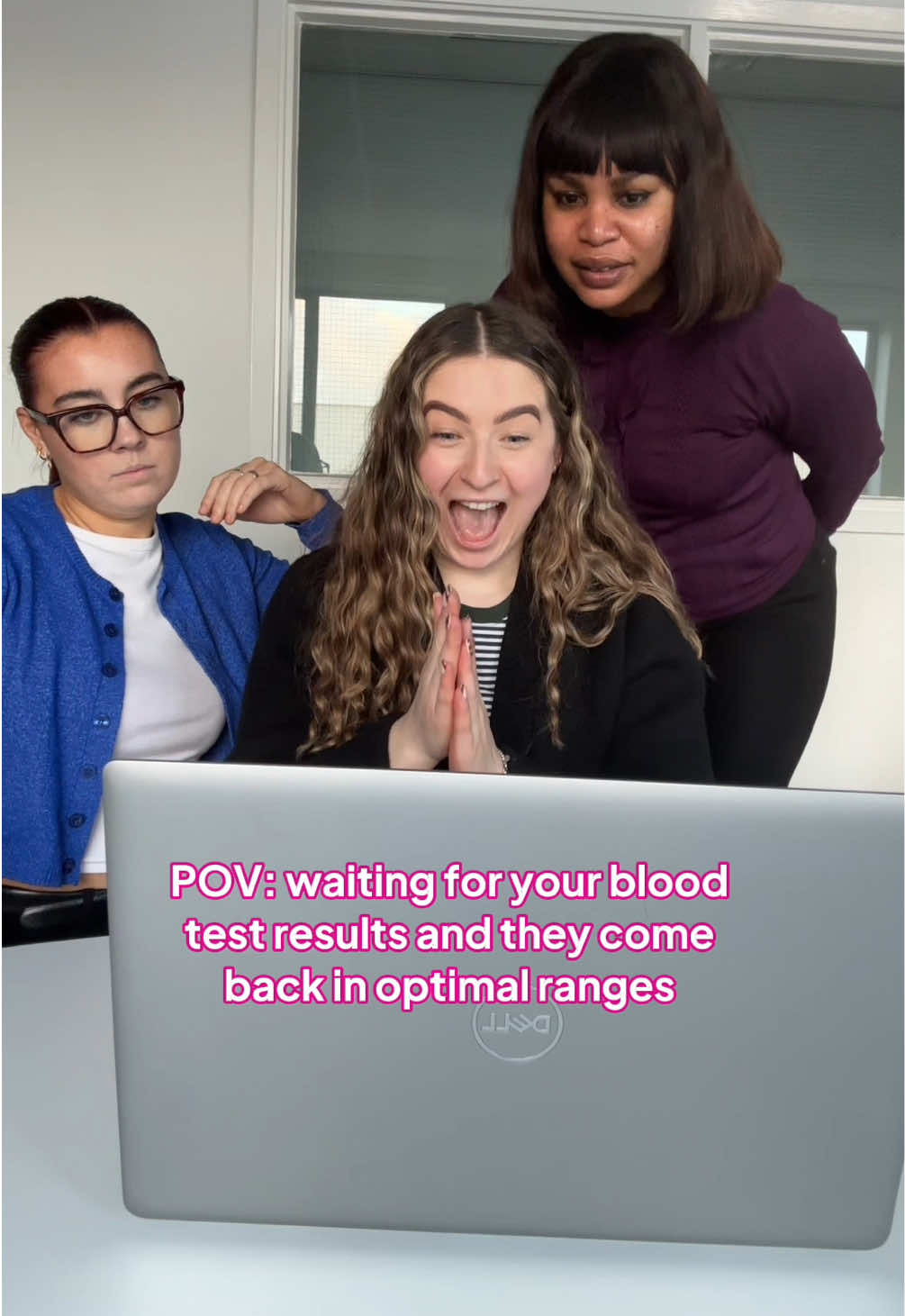 Eagerly waiting for your blood test results like...🫣  #bloodtest #bloodtests #bloodtestresults #healthcare #healthcarehumor 