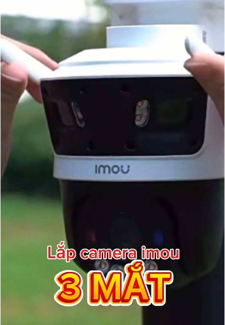 Còn anh chị thấy camera Imou 3 mắt hay 2 mắt tiện lợi nhỉ ? #ongchubiettuot #camerawifi #docongnghe #imou #cameraimou #camerawifi #giadungtienich 