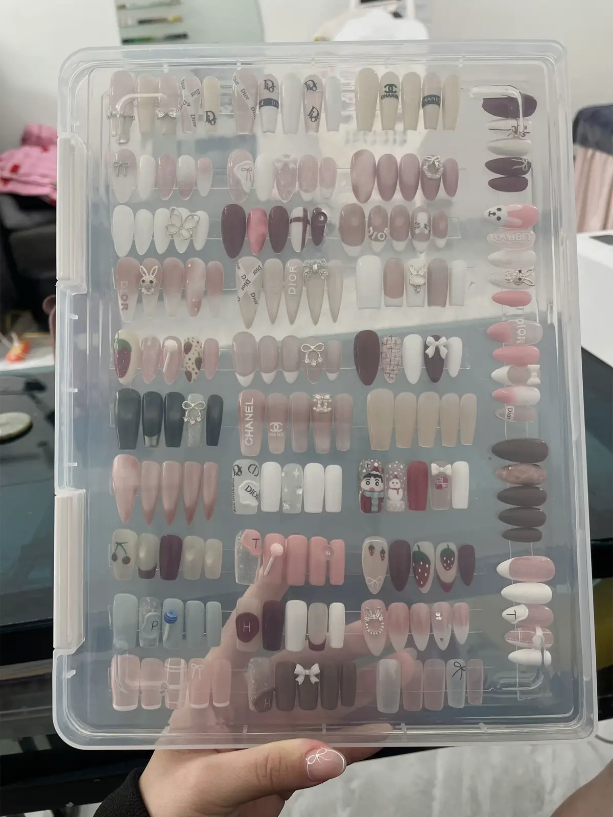 Tui lên full 1 bên rùi, mai tui lên tiếp nhaaaa🫶🏻 #xuhuong #nail #nails #xuhuongtiktok #trend #fyp #trending #hottrend #nailart #naildesigns 