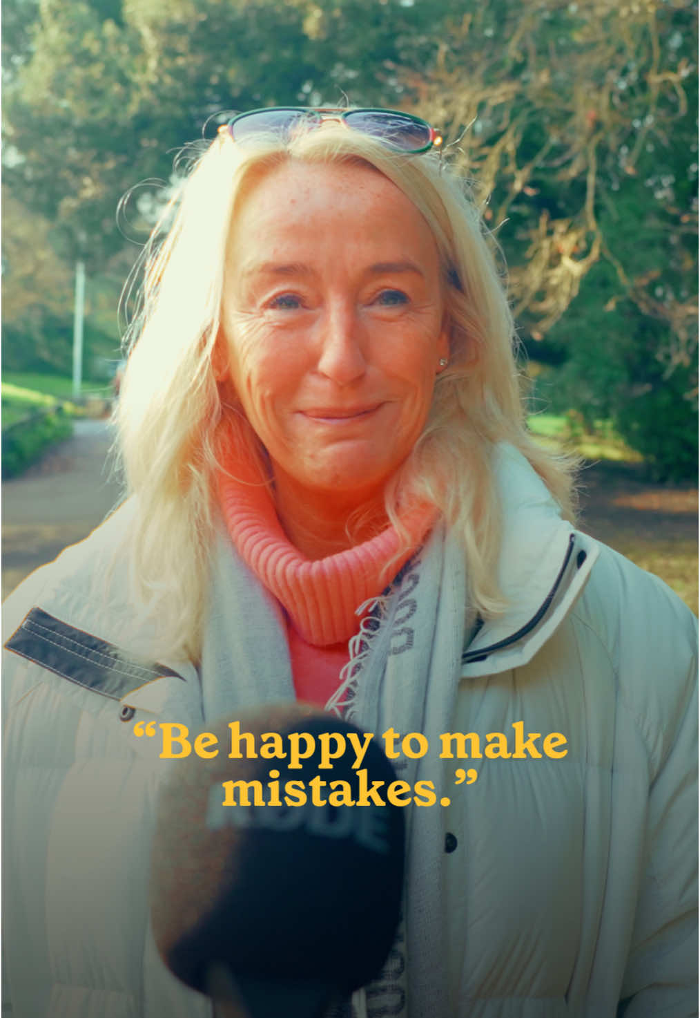 What advice would you give to your younger self? #motherroot #adoseofgoodfeelings #streetinterview #londonstreetinterview #interview #hopecore #smilecore #fyp #happiness #lifeadvicetiktok #wholesome #happiness #dowhatmakesyouhappy 