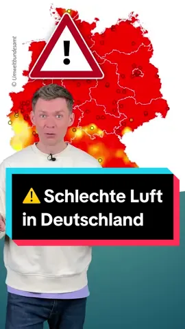 Sagt das mit dem Sport auch ruhig mal euren Freunden 👀 #Warnung #luftqualität #luft #smog #feinstaub #wetter #luftverschmutzung #joggen #deutschland #wetterapp 