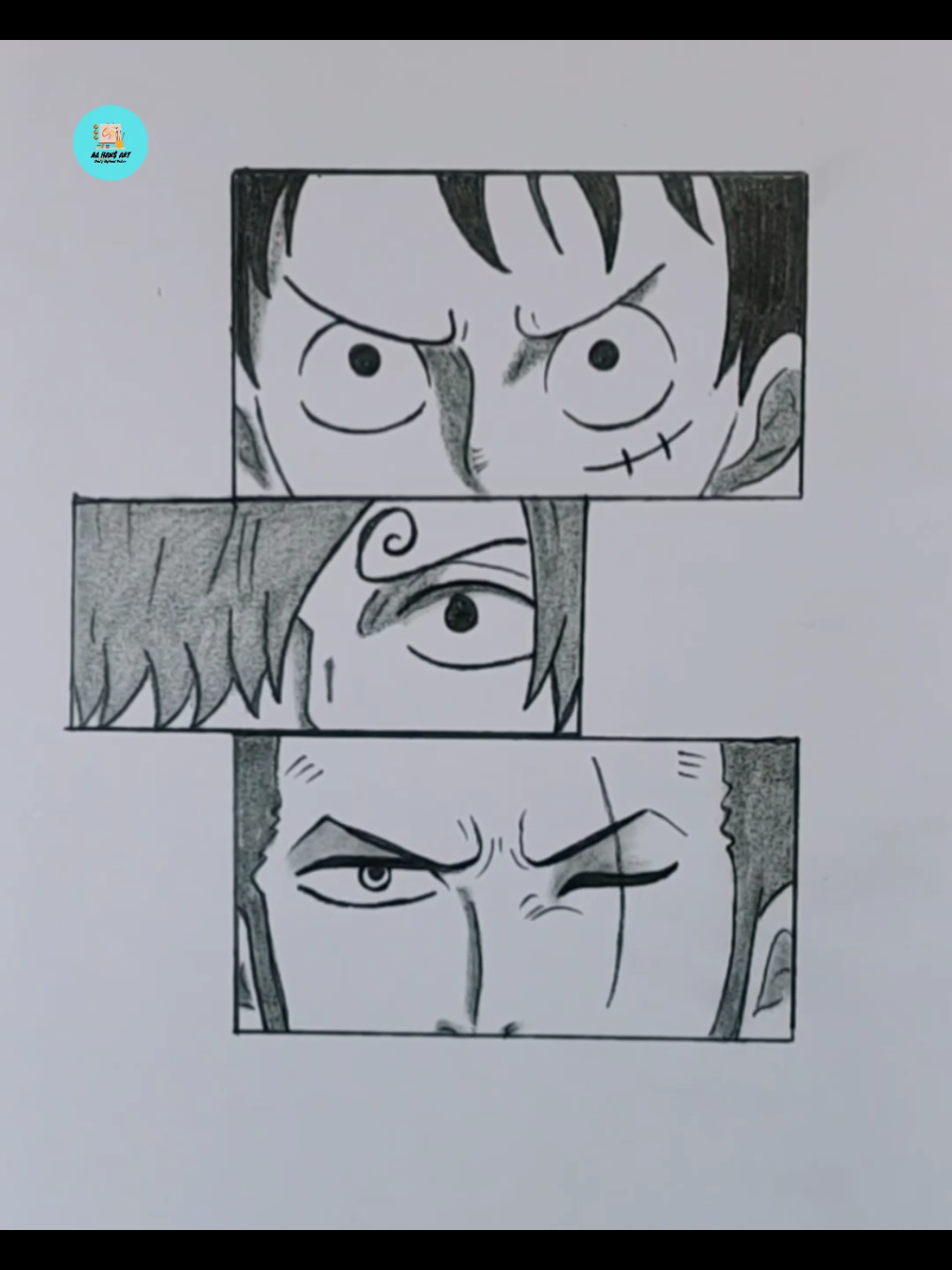 one piece characters #luffy #luffyonepiece #onepieceedit #easydrawing #aahansart #easy #animeedit 