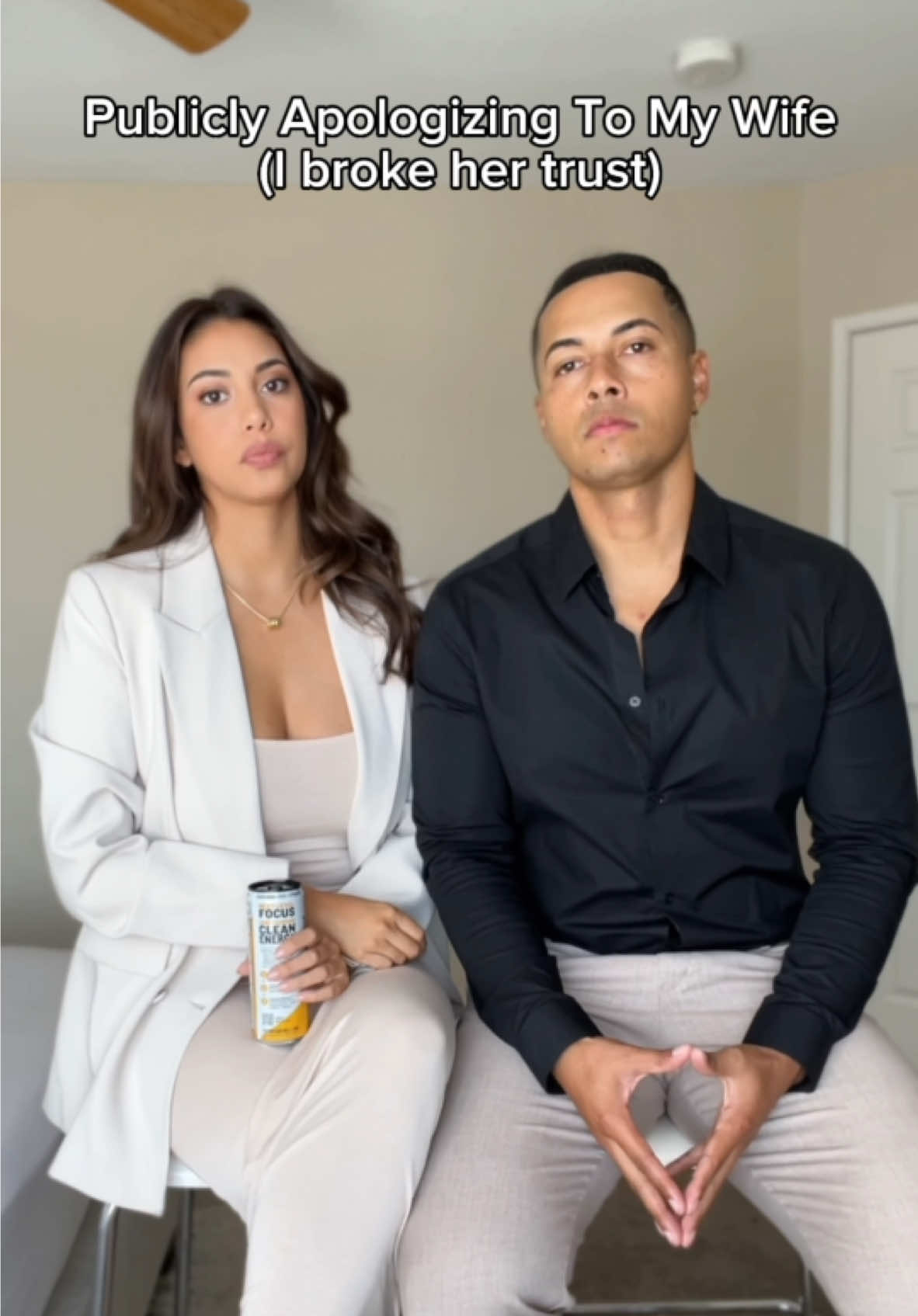 I really messed up this time #couple #apology #comedy #wife 