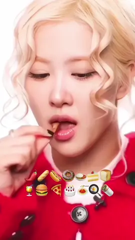 “rosé “eating icon🥡🥢#xhuong#mukbangwithidol🍽️#roses_are_rosie🐿️#mukbangicon🍈#mukbanggemojii🎀💭 
