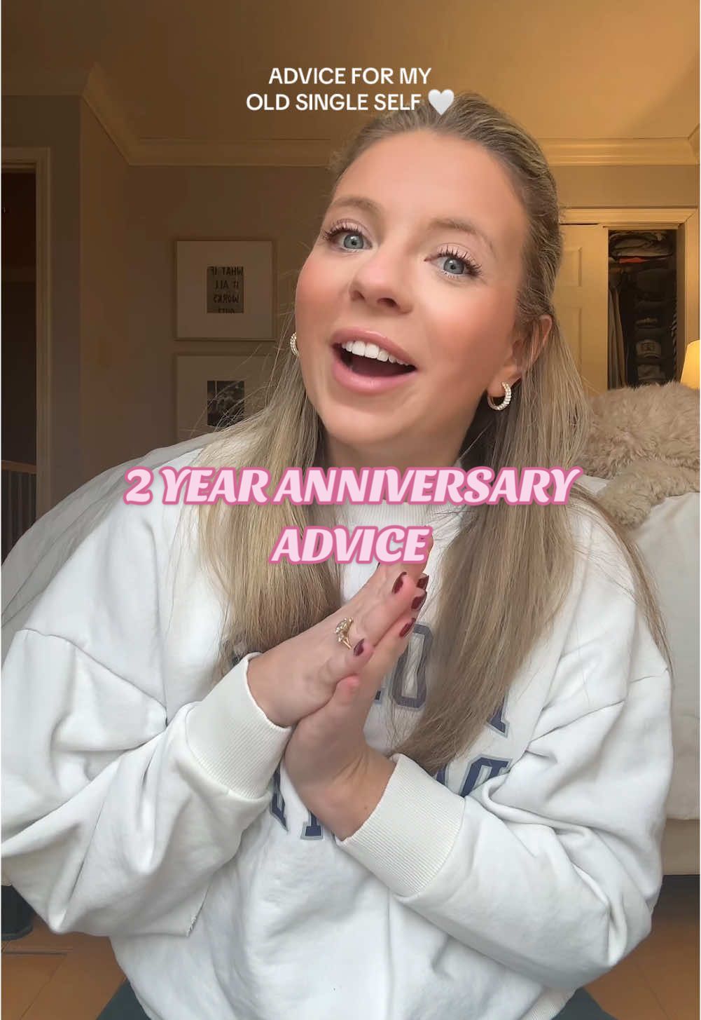 advice for Anna Brown in February of 2023 🥹 for all my gals going through a season of singleness I hope this brings you hope that a special someone is out there for you and to have fun in the interim 🤍 102 days until forever!  #adviceformysingleself #singlelife #adviceforsinglewomen #singletok #datinginyour20s #datingingyour30s #seasonofsingleness #singlegirlera #singlegirladvice #whenyouknowyouknow 