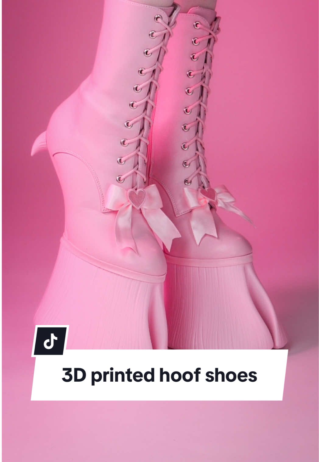 It's nearly Valentine's Day, and that means it's time for a new pair of hooves! This time, we tried something new. Instead of molding and casting the hooves as usual, we 3D-printed them. A big thanks to @Elegoo 3D Official for sponsoring this project! They sent us their brand-new Centauri Carbon, and we had the chance to test it out. I think the new hoof shoes turned out super cute, and they’re perfect for a Valentine's outfit. Would you wear them?  #ELEGOO #ELEGOOCentauriCarbon #hoofshoes #ValentinesDay #3Dprinting #hoofboots #cosplay