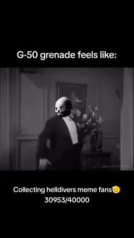 G-50 grenade feels like By MISTERHEALBOT Partners: @Helldivers Chronicles @Olympiannix @Immortal Helldiver @HOOLIGAN - #fyp #helldivers2 #helldivers2meme #helldivers2fyp #helldivers #meme #helldiver #helldivers2game #Helldivers2 #helldivers2funnymoments #helldiversmeme 