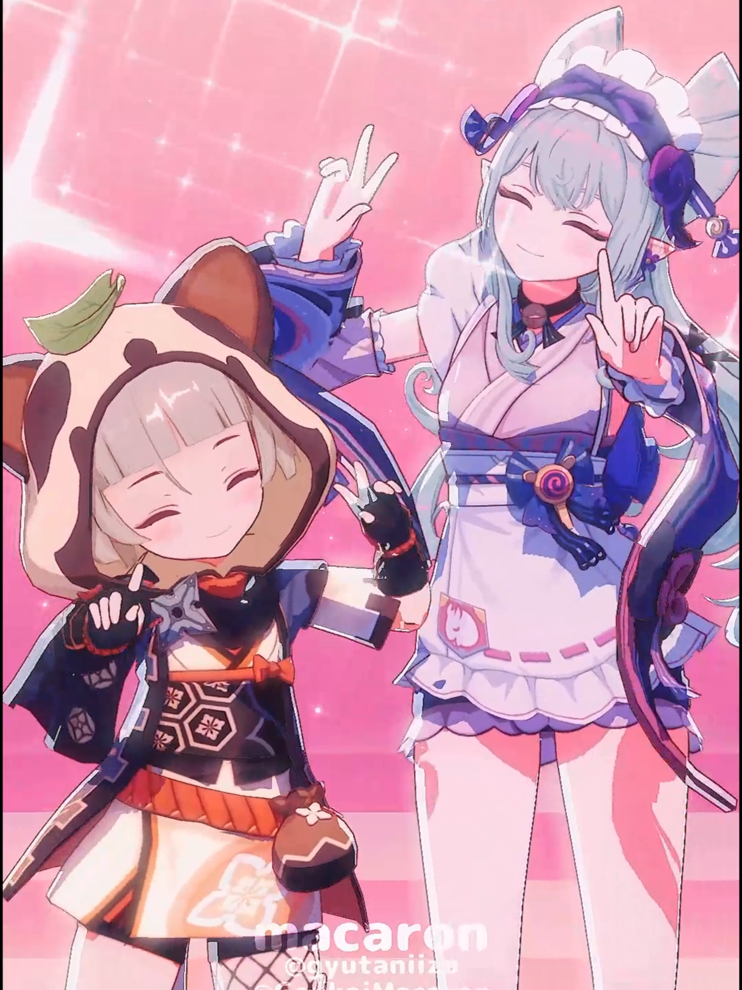 🍡夢見月瑞希　早柚🍃／守護ってルーナイト【原神/MMD/Genshin impact】#原神 #GenshinImpact #hoyocreators #Mizuki #sayu #MMD #b3d #blender #hololive #HimemoriLuna #EscortmeLuknight #genshinfanart #fyp  ——💖Credit💖——   ♡Music：姫森ルーナ『守護ってルーナイト』  作詞：ナナホシ管弦楽団／作曲：岩見 陸／編曲：ナナホシ管弦楽団  ♡Model：miHoYo 原神  ♡Choreography：まいどん(おでんガールズ)  ♡Motion（一部改変） : kemo,皇桔梗  ♡Effects :おたもん,くろくま,サンドマン,サンフラワーふじ,そぼろ,ノン,びーと,針金P,ビームマンP,ikeno,P.I.P,rui,winglayer  ♡Edit：まかろん   ありがとうございます❕   💖転載禁止  💖Unauthorized reproduction prohibited.